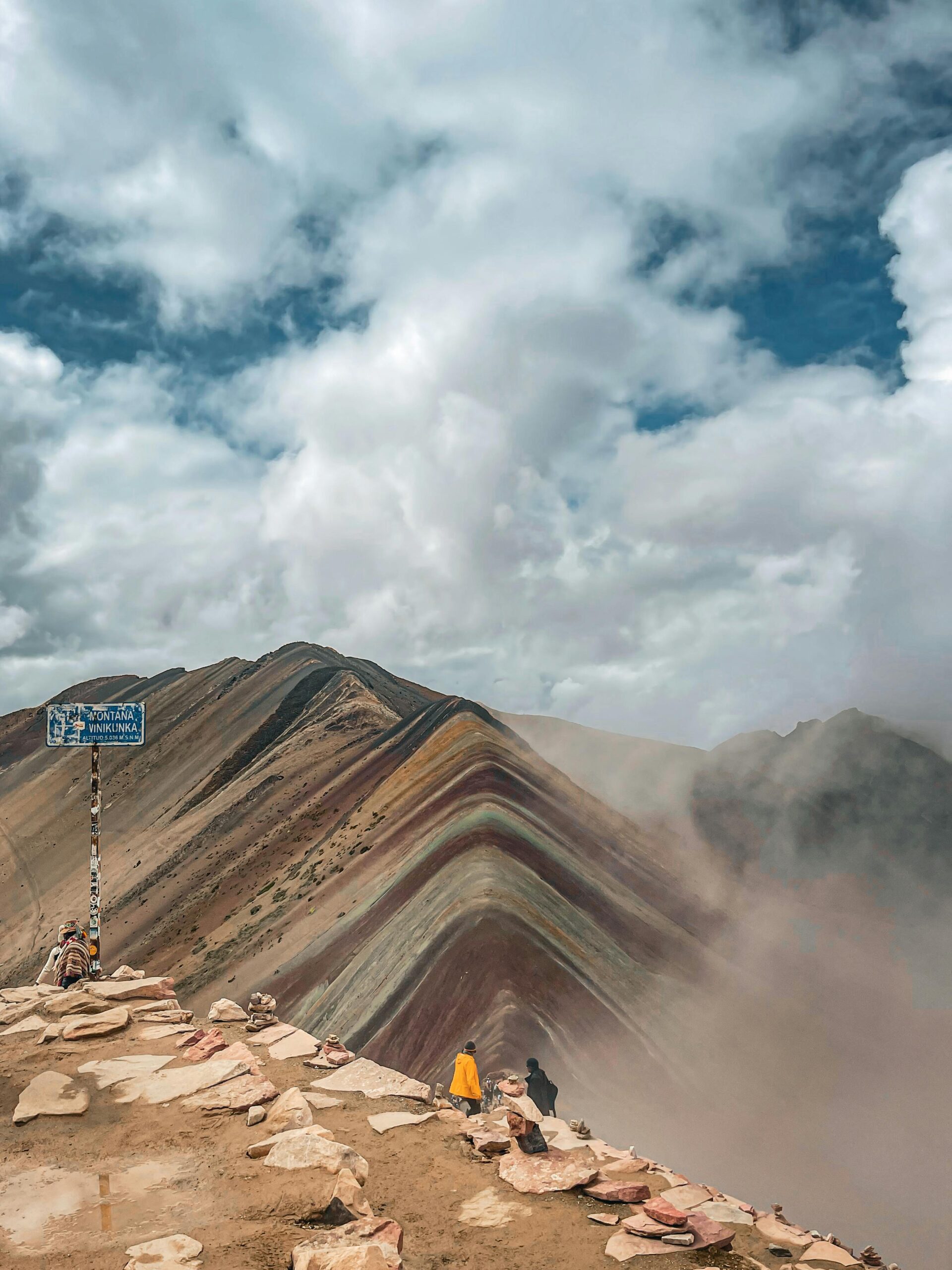Montaña de colores